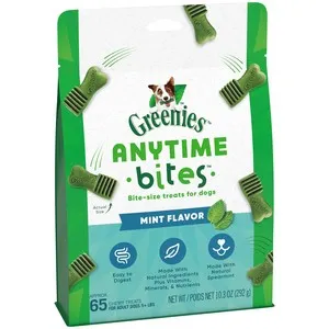 10.34 oz. Greenies Anytime Bites Mint - Treats